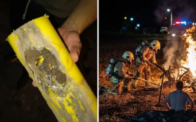Incendio en Real del Padre: una pérdida de gas natural terminó en llamas