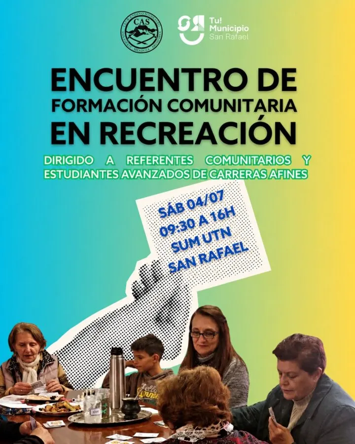 Formación gratuita en recreación San Rafael