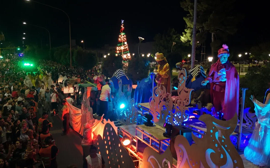 San Rafael volvió a llenarse de magia con el Carrusel de los Reyes Magos