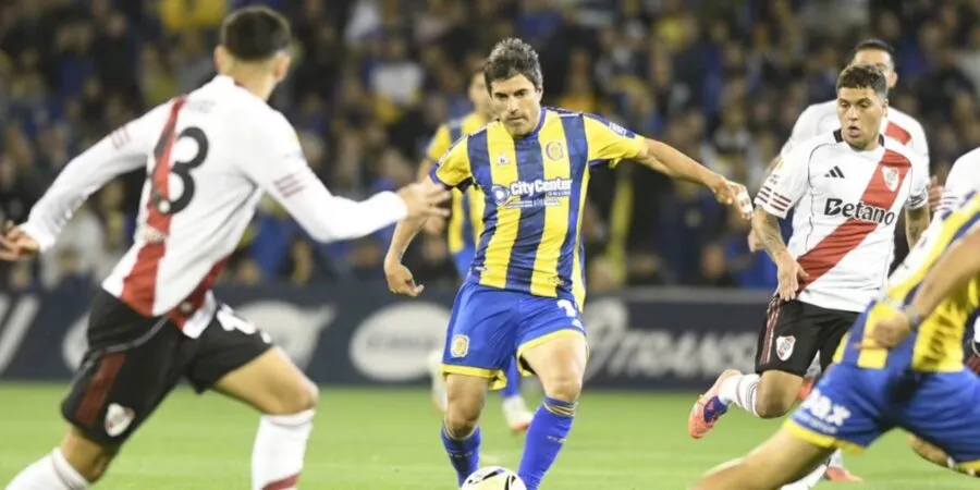 Ignacio Malcorra, una de las figuras de la noche y autor del 2° gol «Canalla»