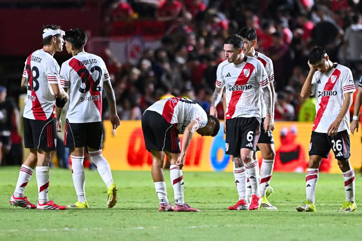 River perdió con Argentinos Juniors