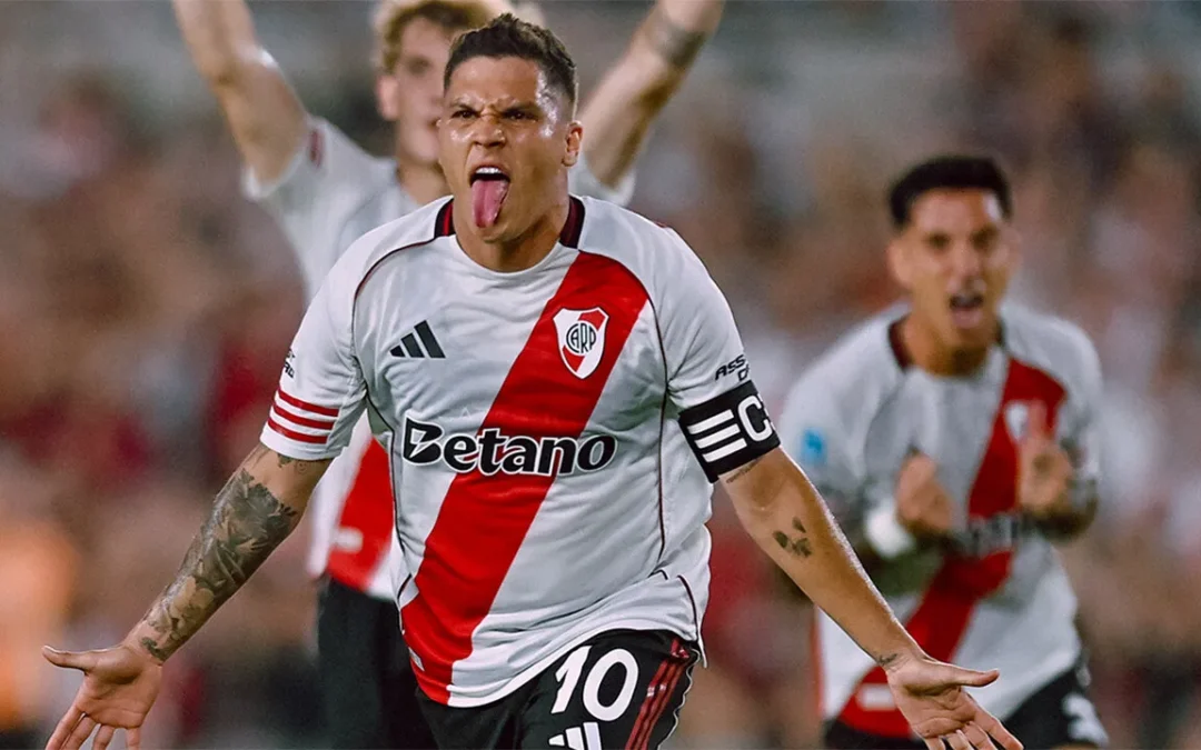 Liga Profesional: River venció 2-0 a Gimnasia con dos goles de Quintero
