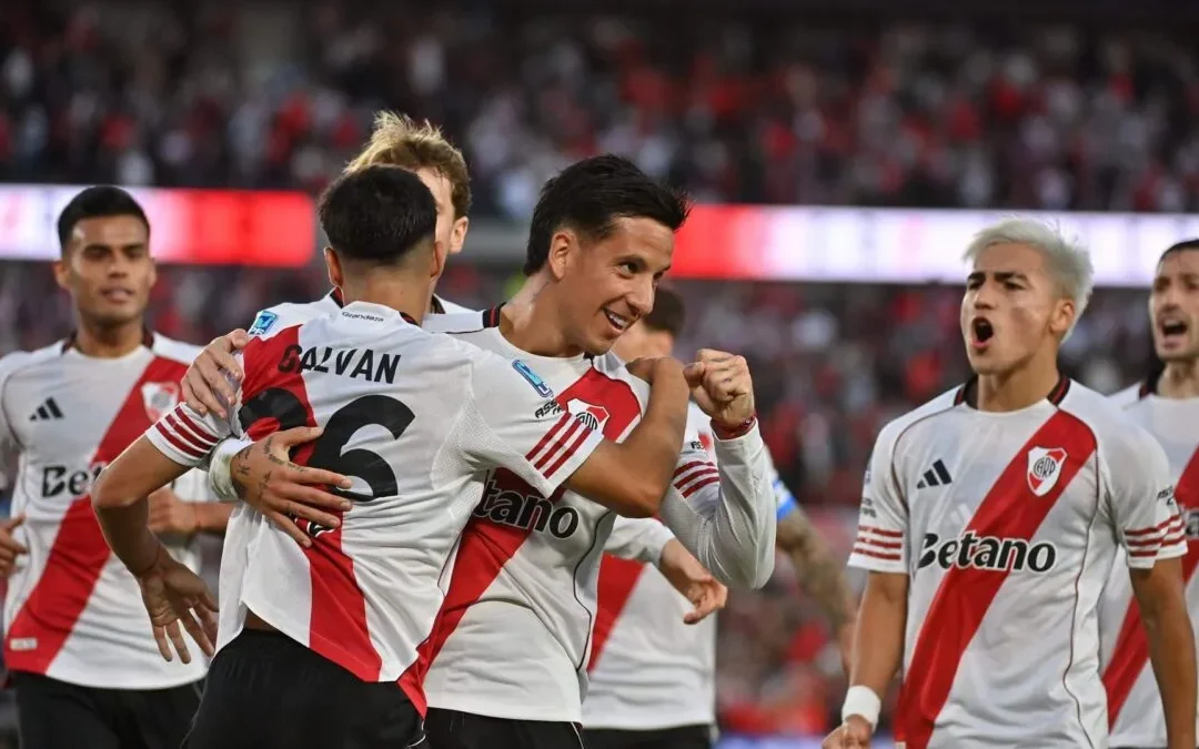 Liga Profesional: River goleó a Belgrano en el Monumental