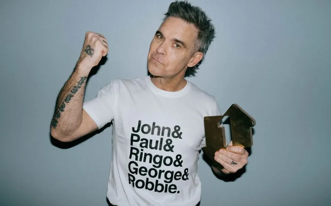 Robbie Williams se convirtió en el artista con más álbumes número 1 en el Reino Unido y superó un récord de los Beatles