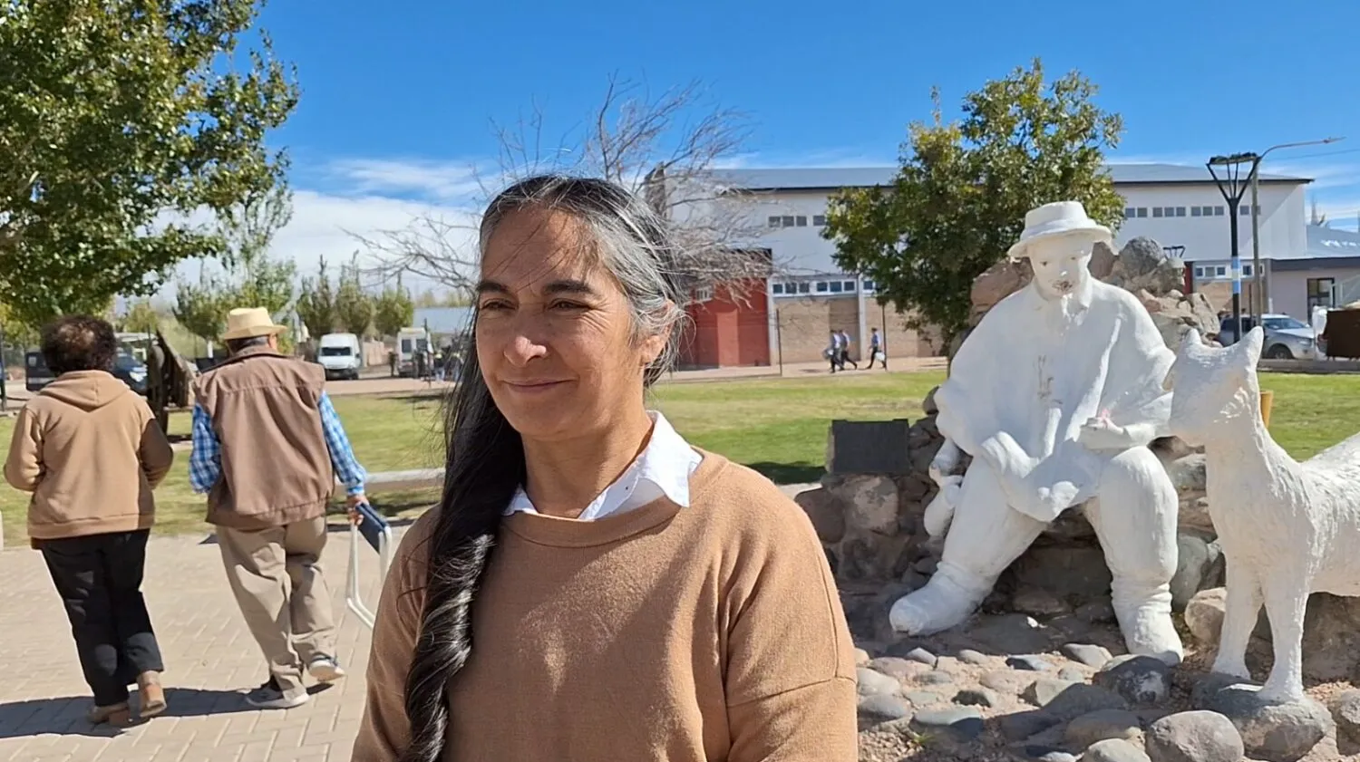 Roxana “Chana” Romero informó sobre el estado de los parajes rurales de San Rafael y el contacto con las familias durante el temporal.