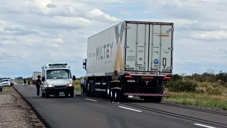 siniestro vial monte comán ruta 153 (2)