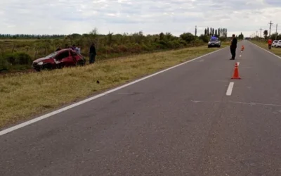 Vuelco y muerte en Villa Atuel