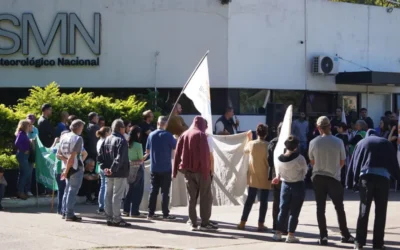 Crece la tensión con el paro de 24 horas en el Servicio Meteorológico Nacional que pone en jaque la operatividad de los vuelos