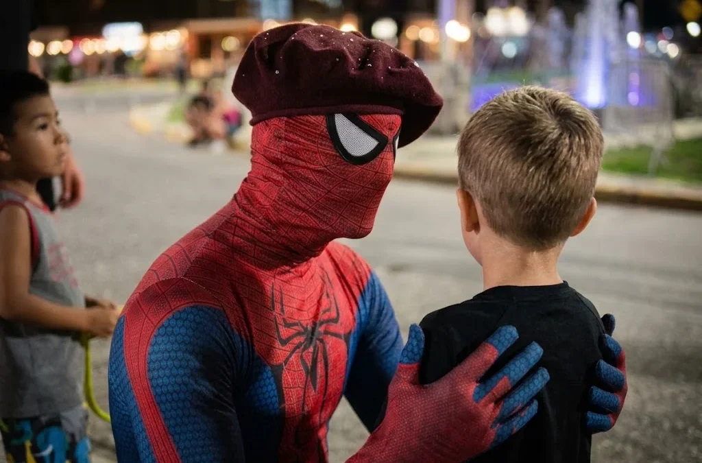 Spider Gaucho: el superhéroe que convirtió los abrazos en una misión solidaria