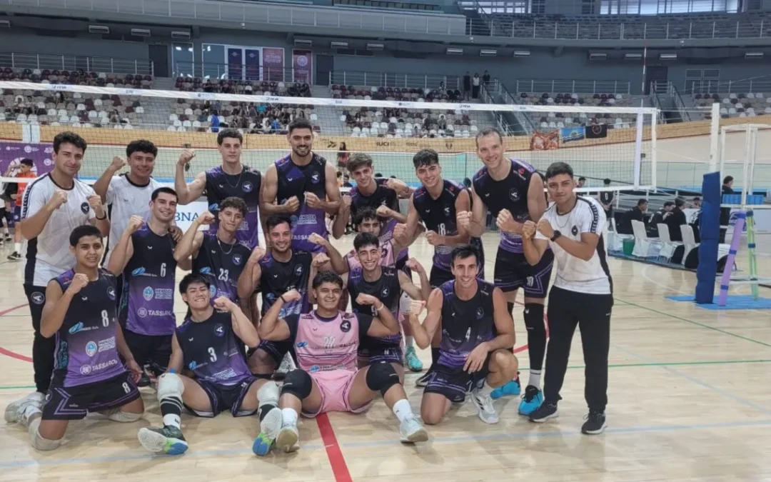 S.R. Club cerró la fase de grupos con un sólido triunfo en la Liga Federal de Vóley