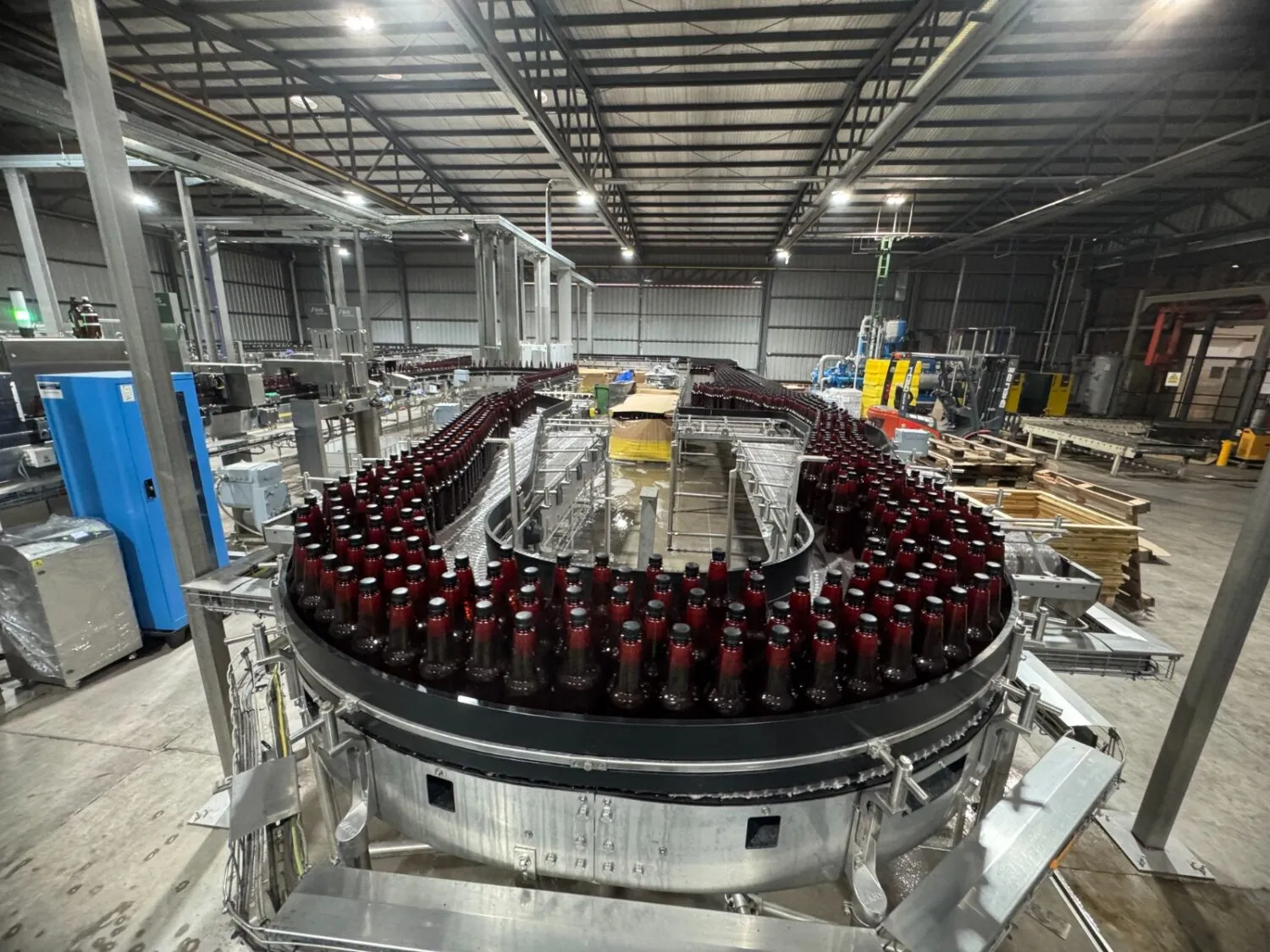 La empresa Sudamericana de Bebidas se incorporó a la red de gas natural.