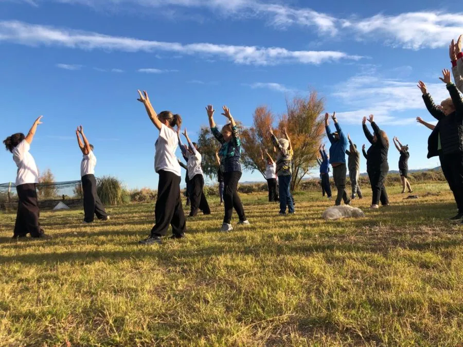Tai Chi por la paz en San Rafael