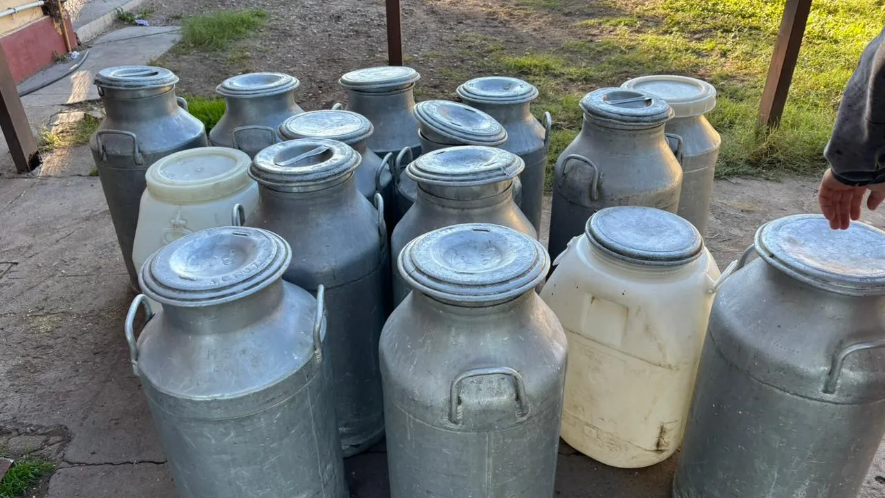 El tambo, otro de los sectores más importantes del establecimiento.