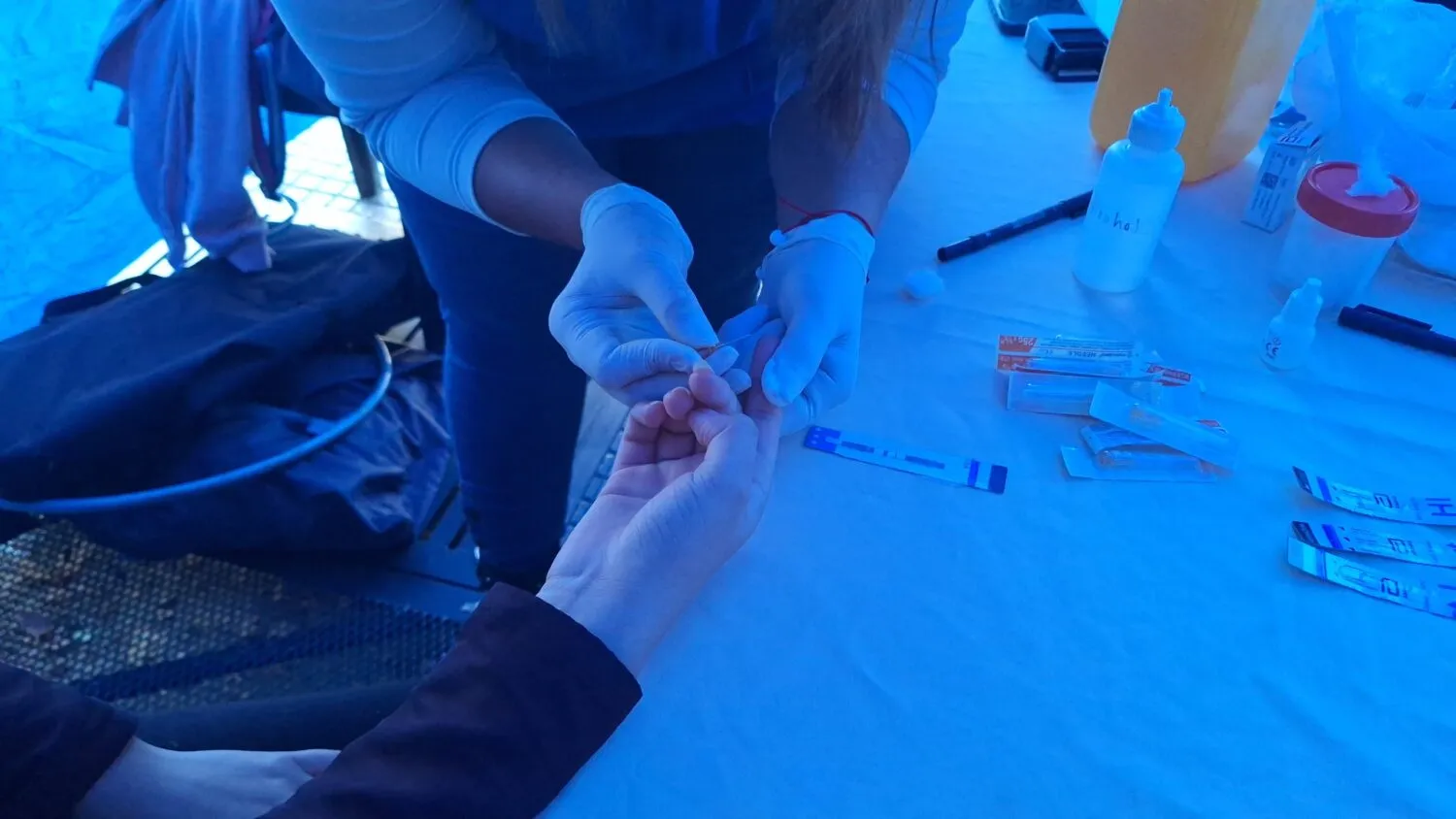 Operativo de testeos de VIH en San Rafael
