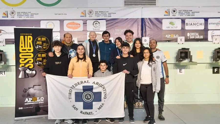 Medallas en tiro para San Rafael