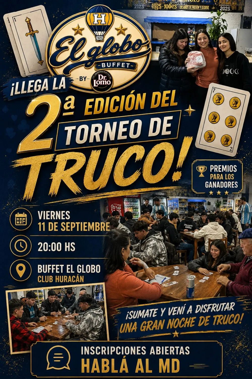 El evento también tendrá un objetivo solidario.