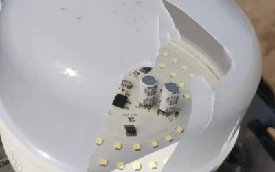 Repararon luminarias en Cañada Seca y fueron dañadas al día siguiente