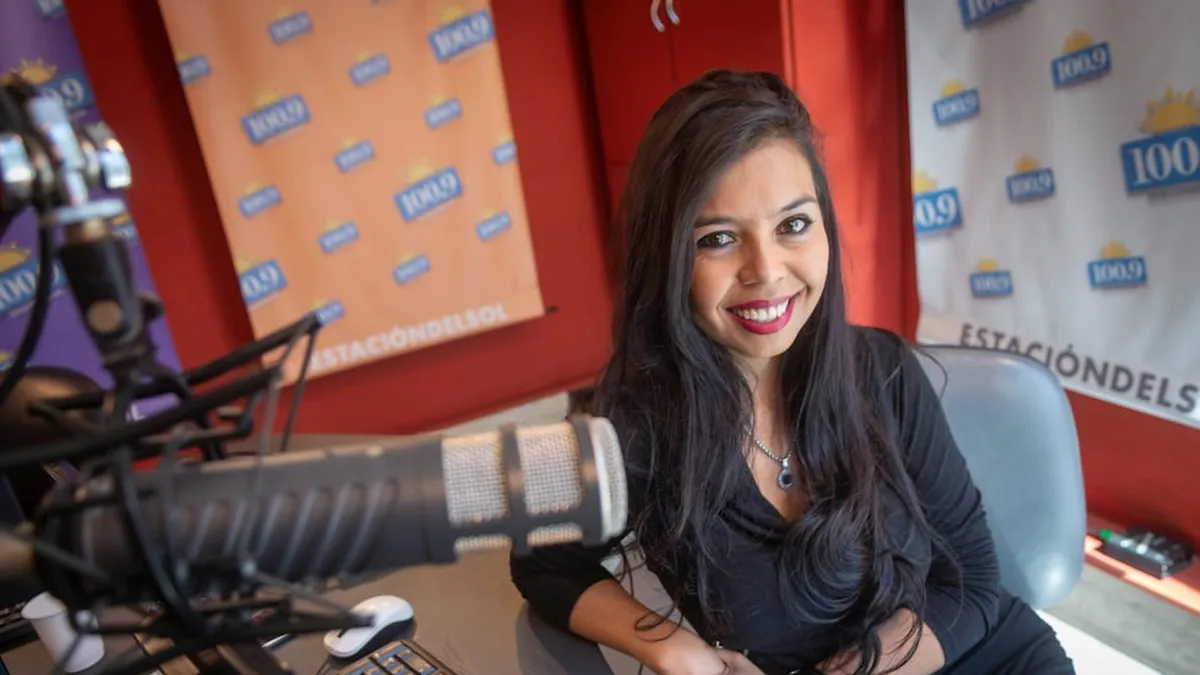 Vanesa Flores repasó su carrera, desde sus primeras radios en el sur mendocino hasta el streaming.