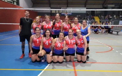 Jornada cargada de acción en el Torneo Anual de vóley